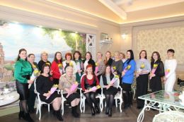 Торжественный приём женщин к 8 Марта прошёл в Центральном районе г.Гомеля