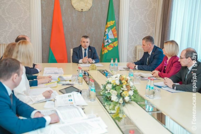 Высокі інвестыцыйны патэнцыял: кіраўніцтва Гомельскай вобласці і Банка развіцця правялі перамовы