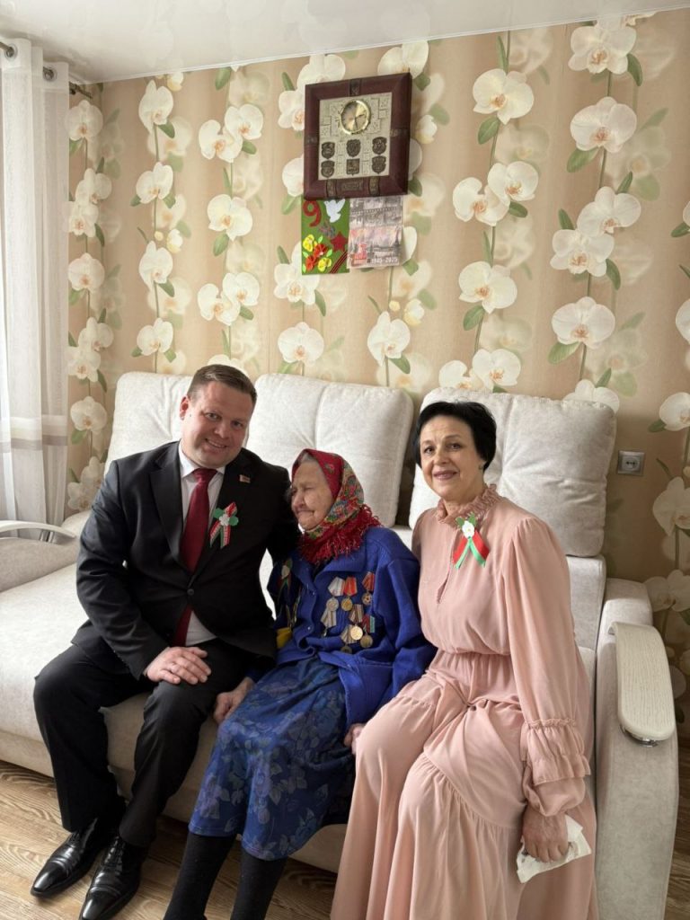 Поздравление ветерана Горло Пелагеи Никитичны с Днём Победы