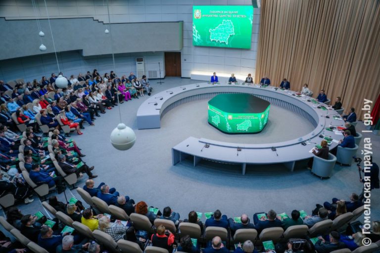 От идеи – к результату: в Гомеле на форуме гражданских инициатив рассказали, как жители городов включаются в их благоустройство