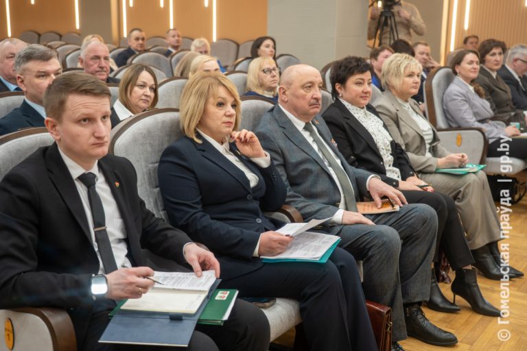 В Гомеле прошло заседание областного координационного совета общественных объединений и политических партий