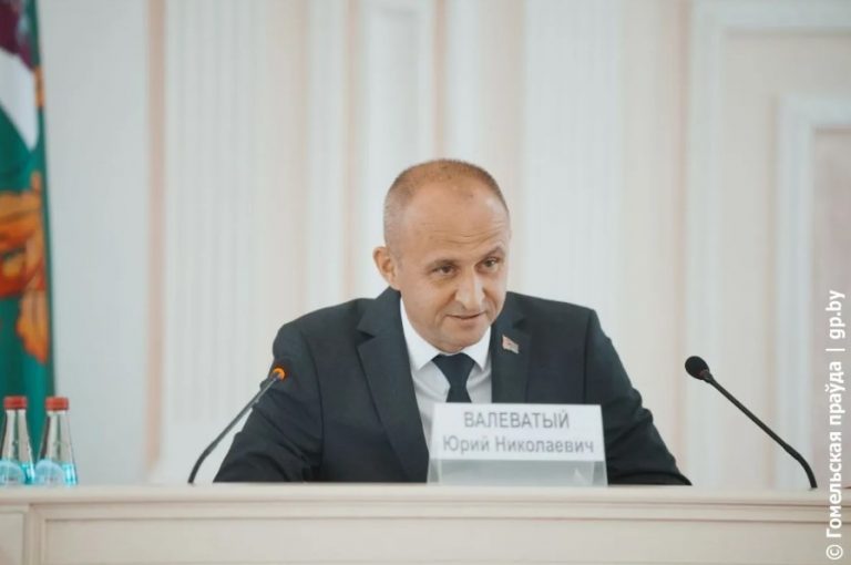 Местной вертикали власти представили нового помощника Президента — инспектора по Гомельской области Юрия Валеватого
