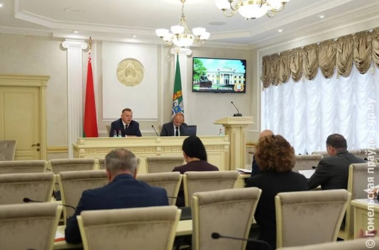 У Гомелі прайшла нарада з кіраўнікамі ВНУ рэгіёна